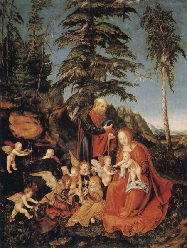 CRANACH, Lucas the Elder Rest on the Flight to Egypt oil painting image